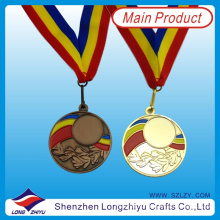 Médaille sportive de natation en bronze or bronze rotatif à vendre